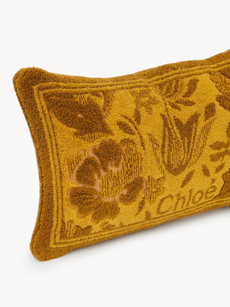 Chloé THE CHLOÉ PLAGE BEACH PILLOW IN COTTON TOWELING outlook