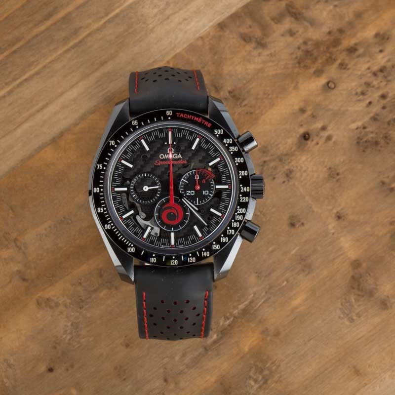 Omega Speedmaster Team Alinghi Watch Black Ceramic - 6
