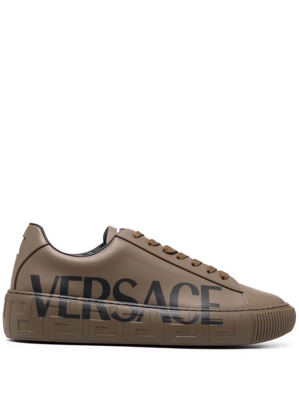 Greca-sole logo sneakers - 1