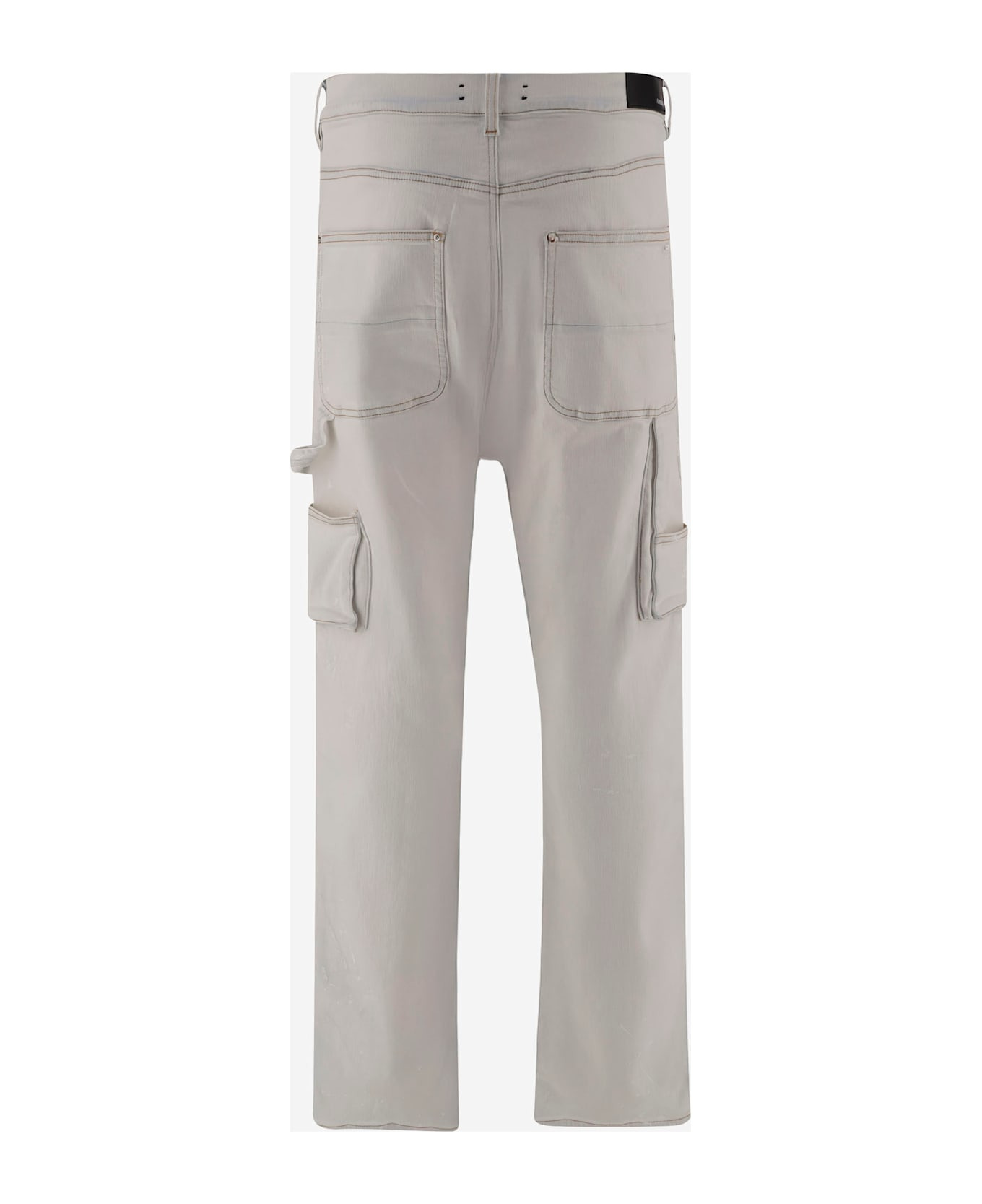 Stretch Cotton Logo Jeans - 2