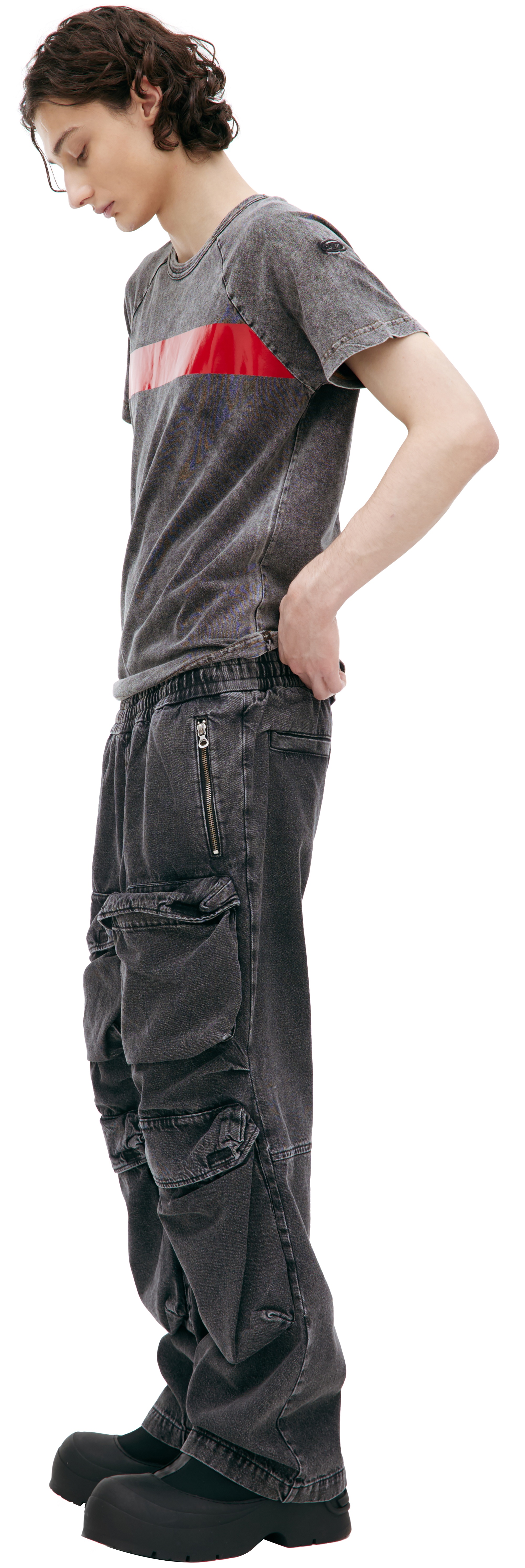 D-BAERTSON CARGO JEANS - 2