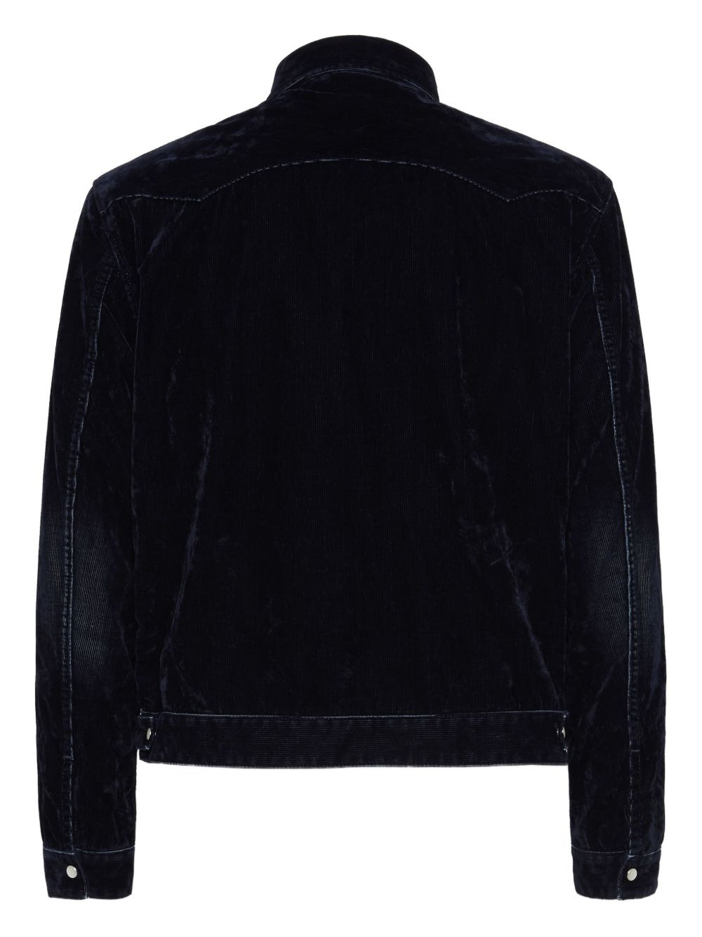 Flocked denim jacket - 2