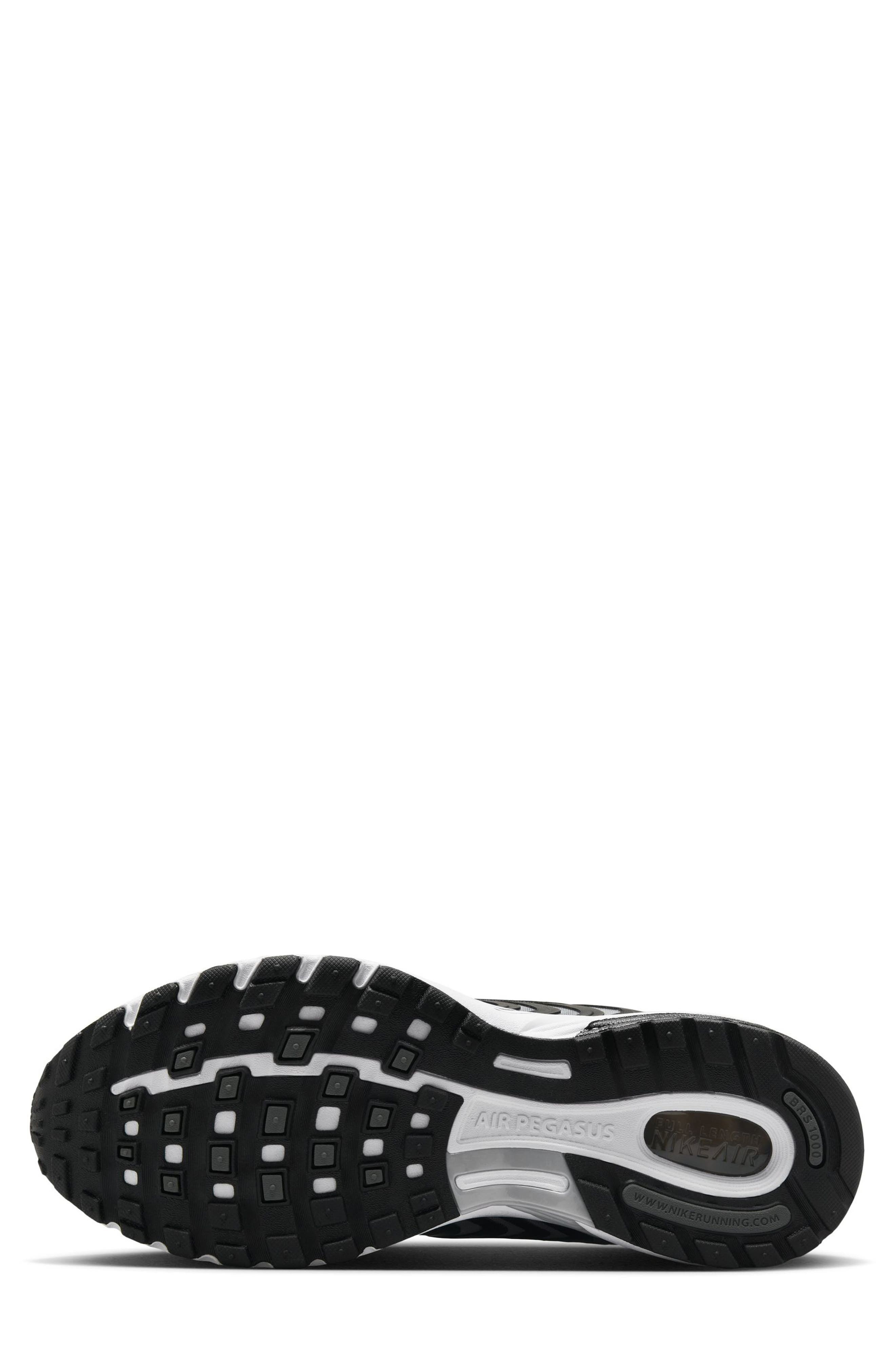 Nike Air Pegasus 2005 Sneaker in Black/Silver/Grey/White at Nordstrom - 4