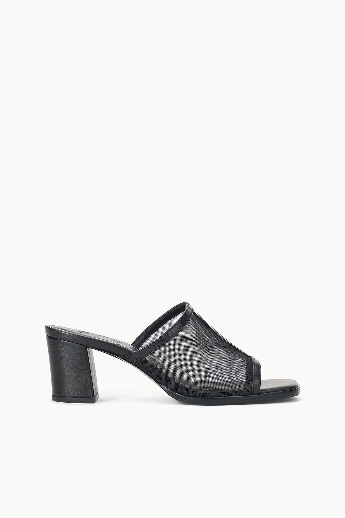 STAUD ALESSANDRA HEEL BLACK MESH - 1