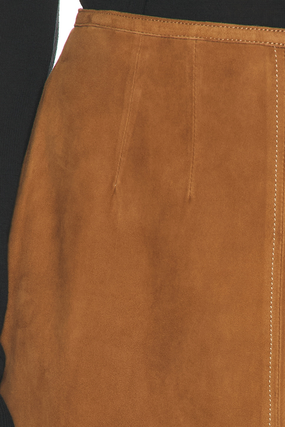Suede Mini Skirt - 6