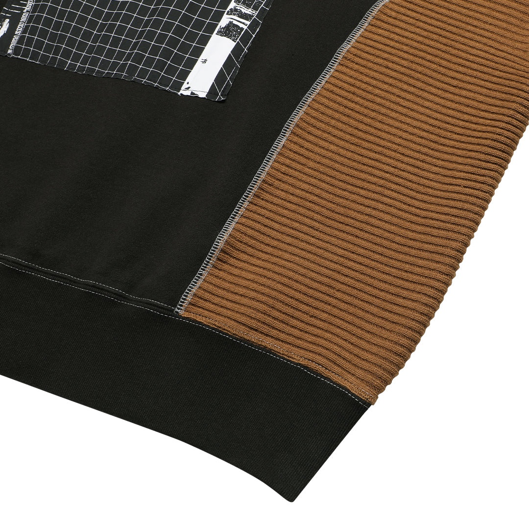 Wide Rib Cut Crew Neck - 3