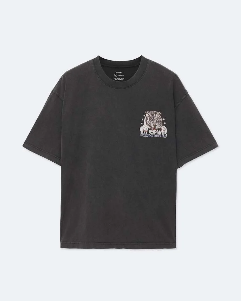 TIGERESS RELAXED GRAPHIC T-SHIRT - 1