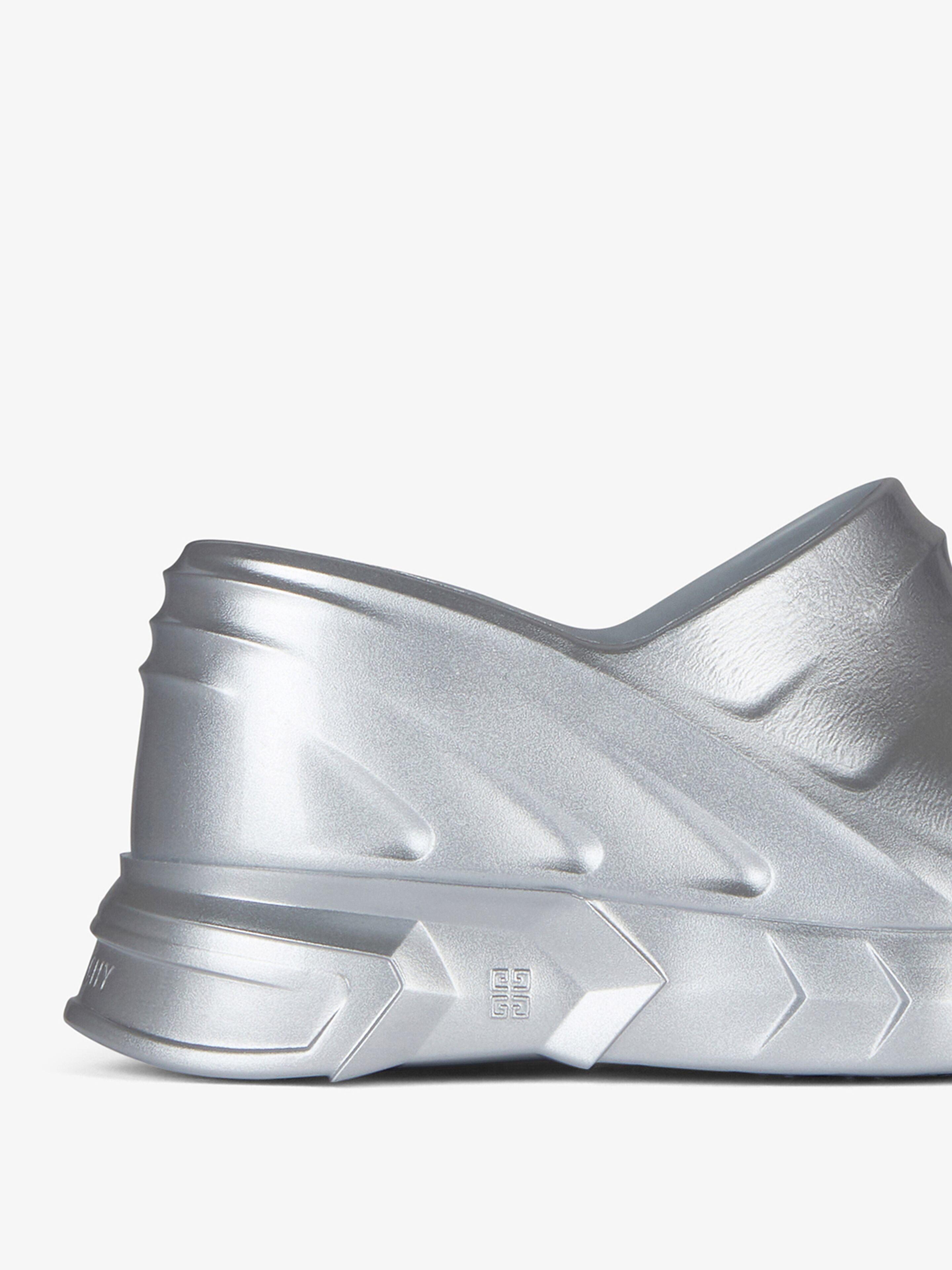 MARSHMALLOW WEDGE SANDALS IN RUBBER - 6