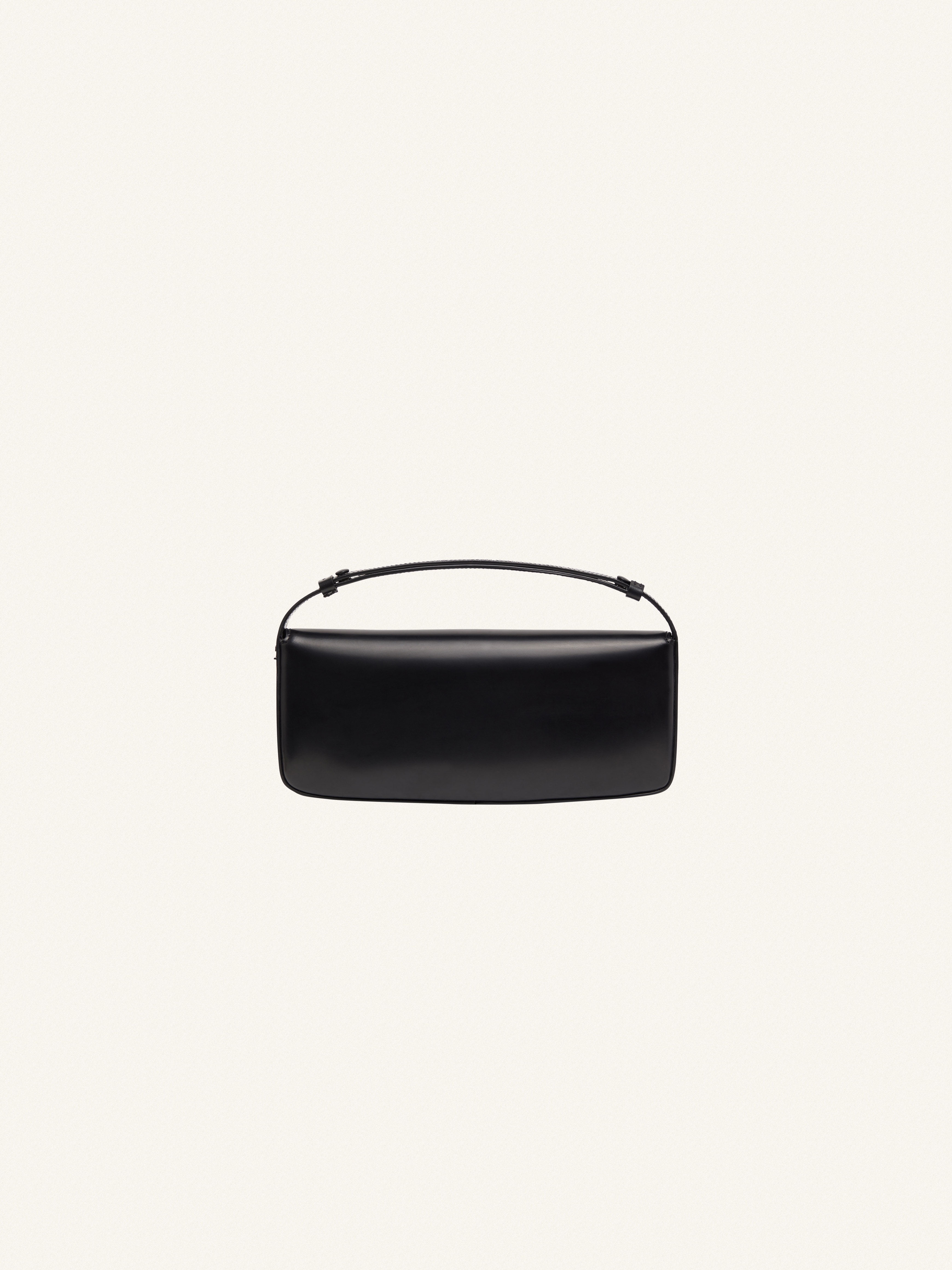SLEEK LEATHER BAGUETTE BAG - 2