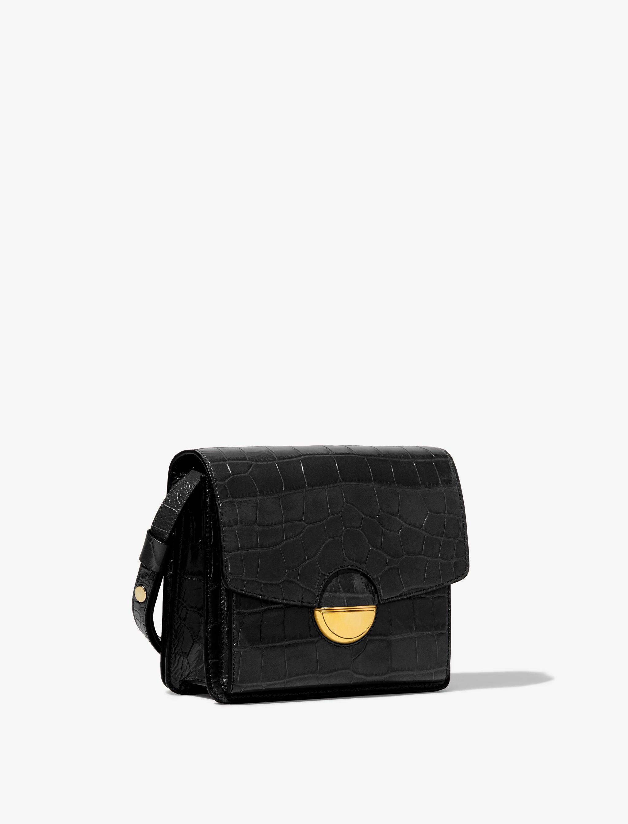 Embossed Croc Dia Day Bag - 2