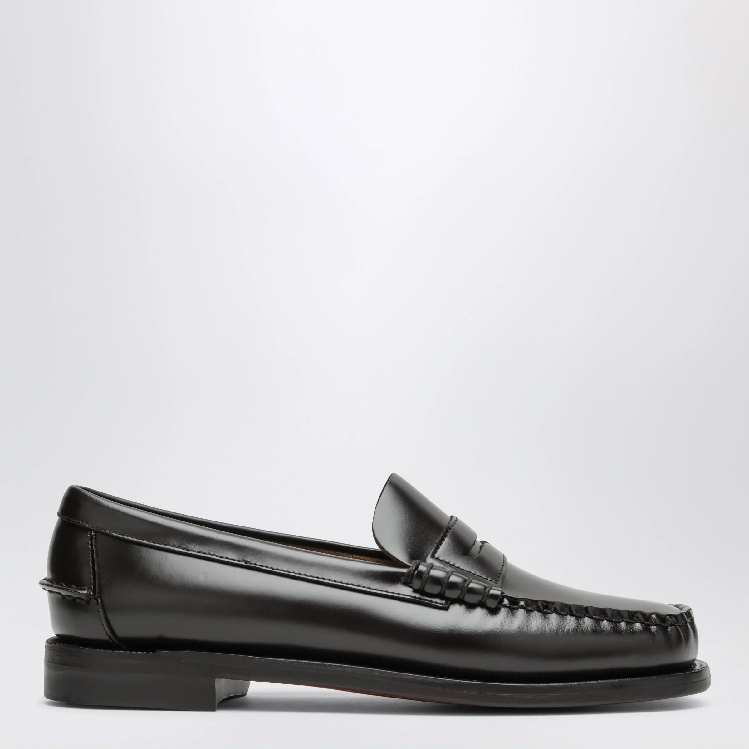 Coffee brown Dan classic loafers - 1
