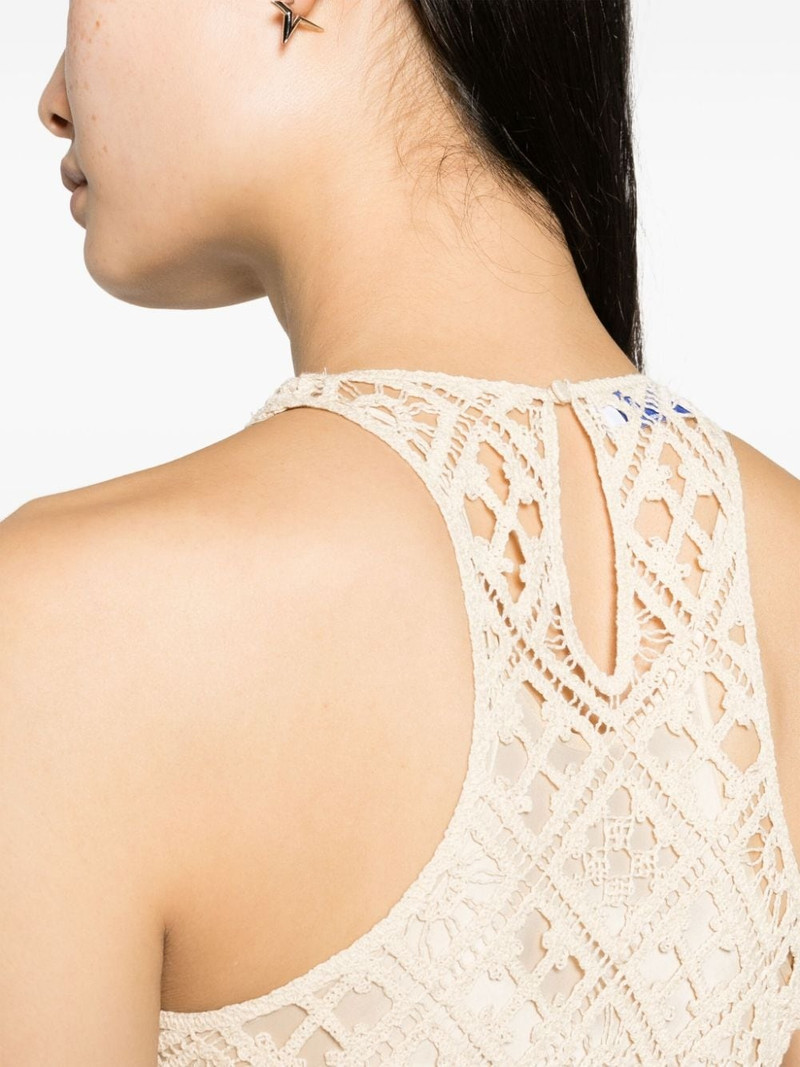 Arrows crochet midi dress 5