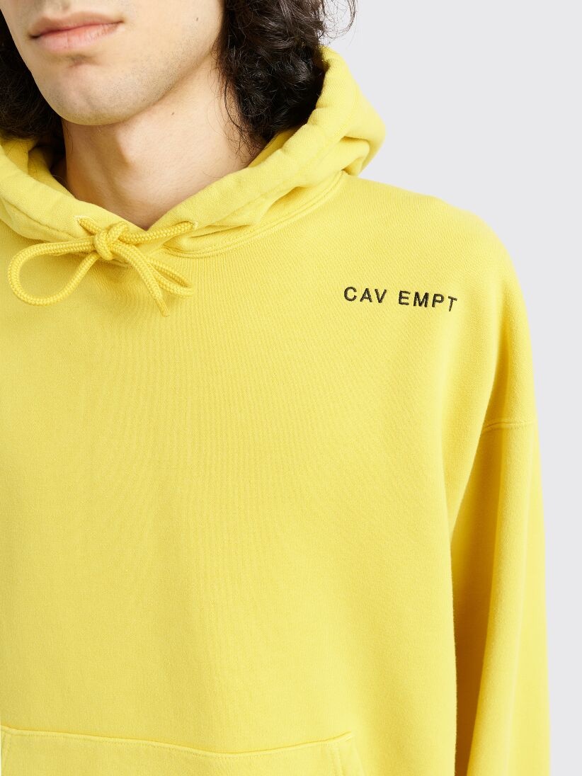 Cav Empt CAV EMPT OVERDYE XXX HOODIE YELLOW | REVERSIBLE