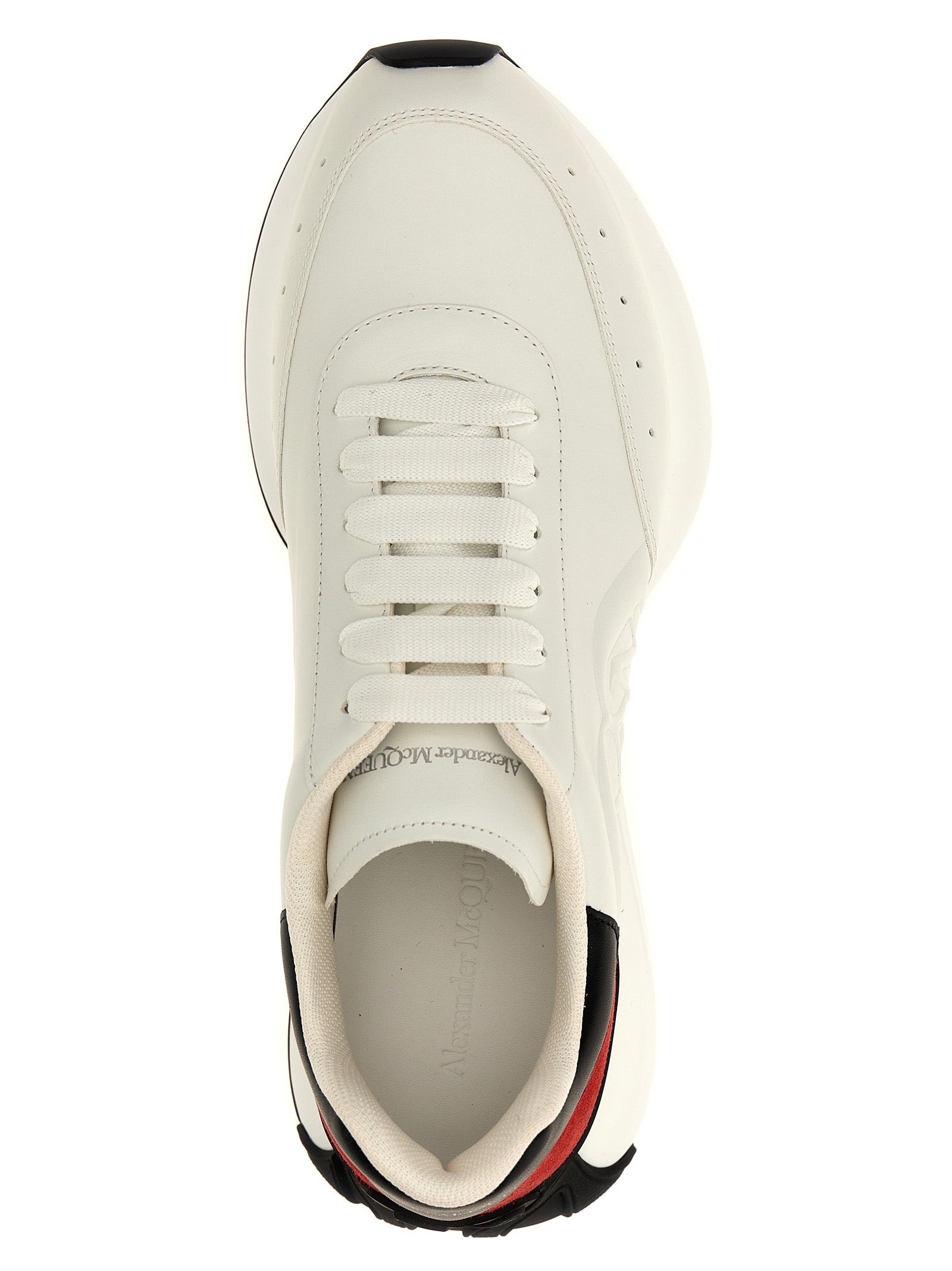 Alexander Mcqueen Logo Leather Sneakers - 4