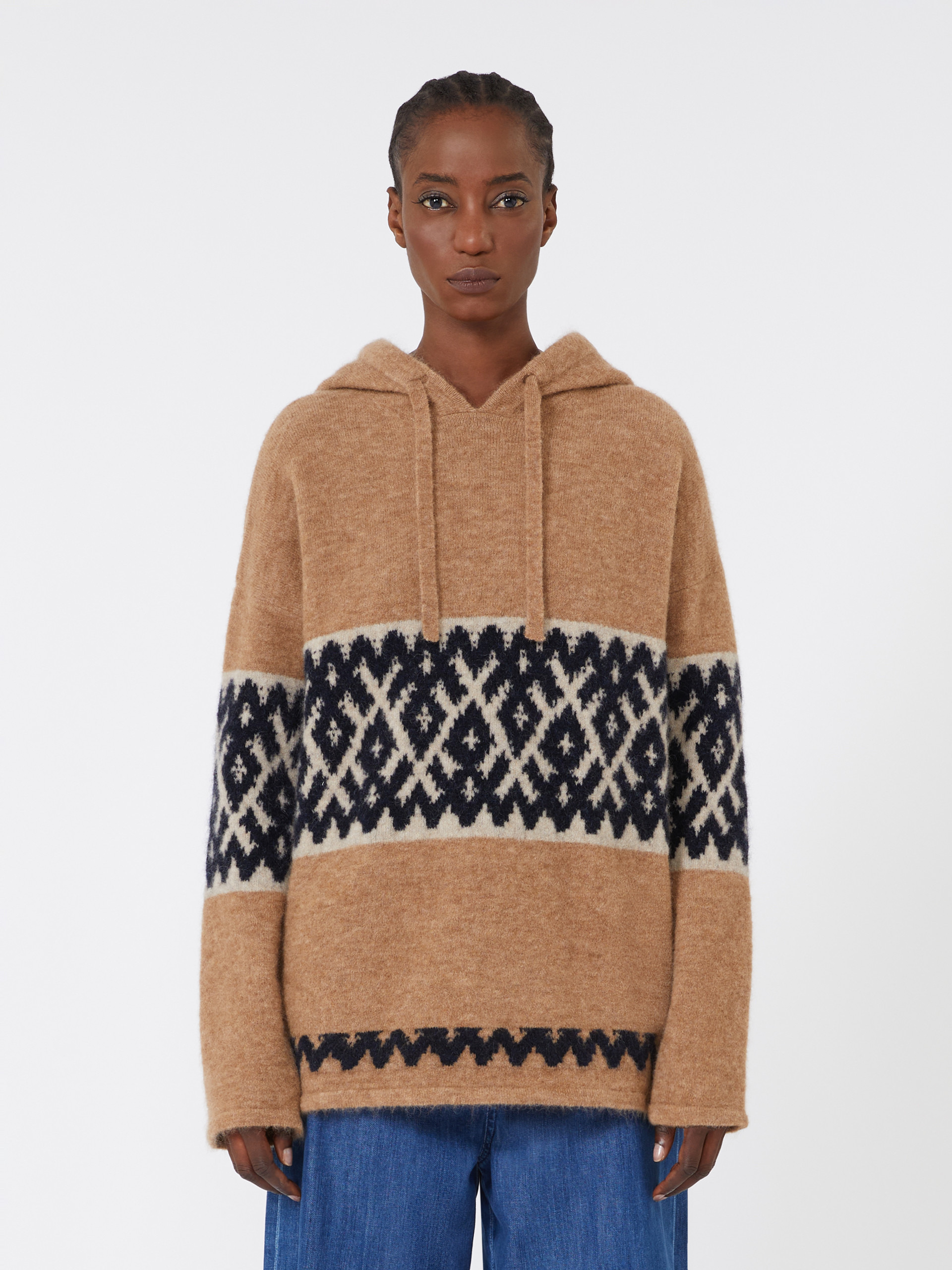 IVAN Mohair-blend jacquard sweatshirt - 3