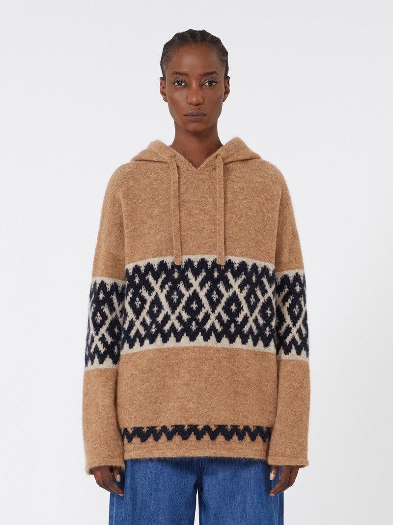 IVAN Mohair-blend jacquard sweatshirt 3