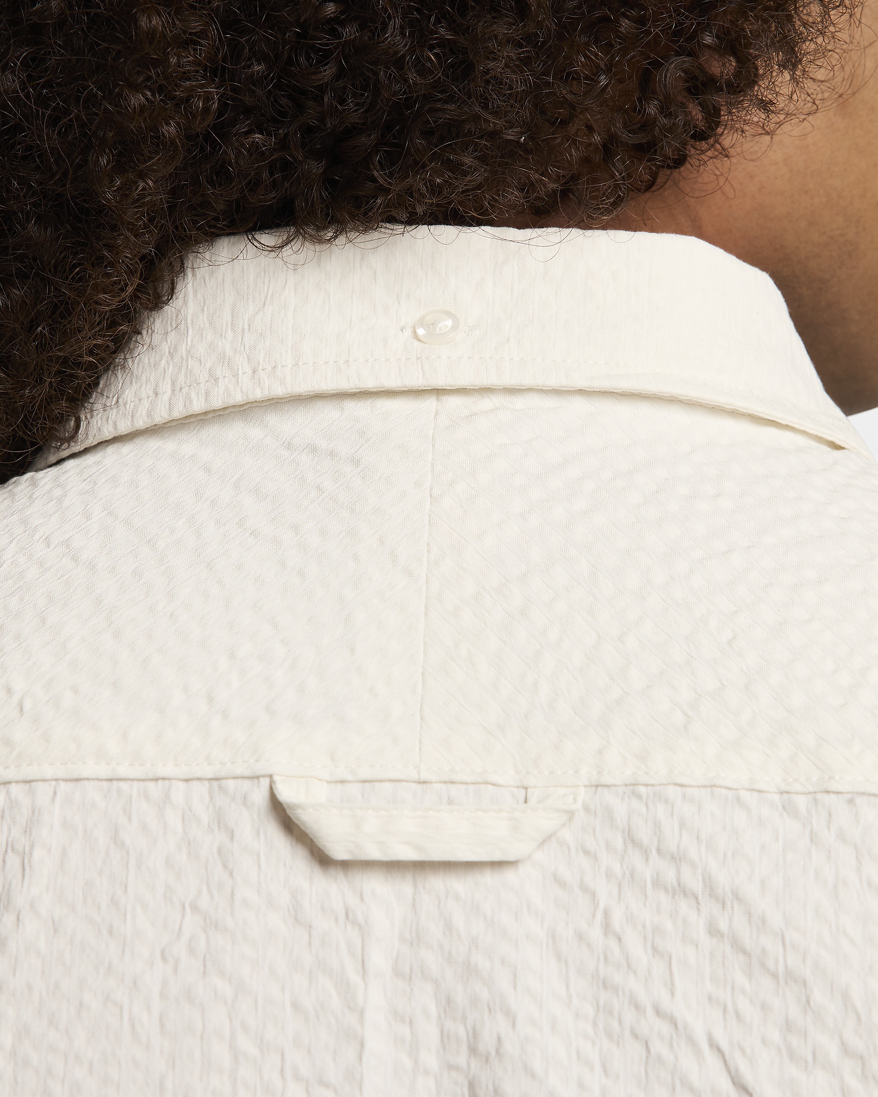 Nike Life Men's Short-Sleeve Seersucker Button-Down Shirt - 4