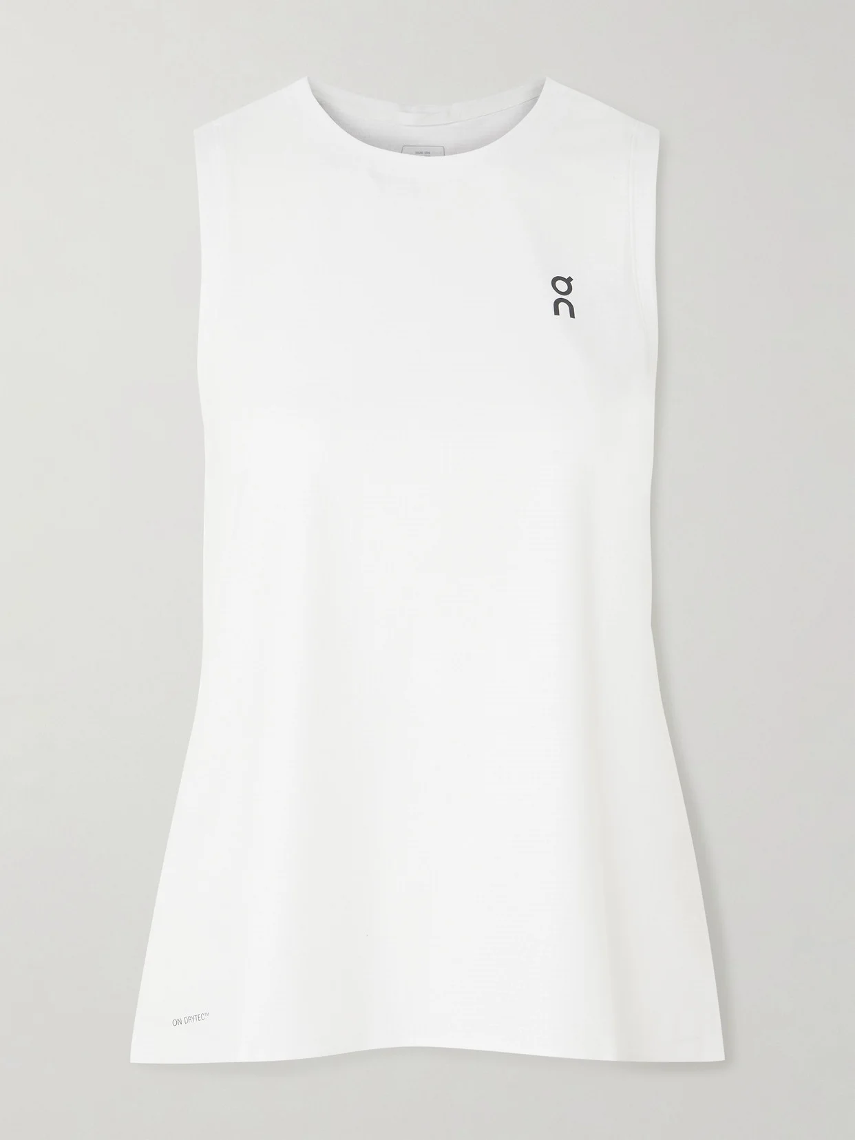 Court Cropped Printed Stretch Recycled-drytec Tank - 1