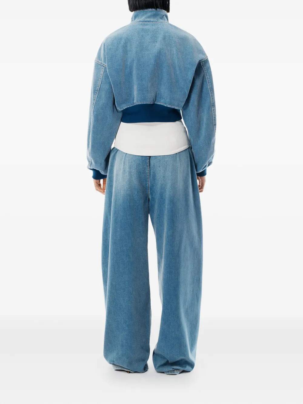 ALEXANDER WANG - Unisex Elasticated Drawstring Waist Sweatpant - 3