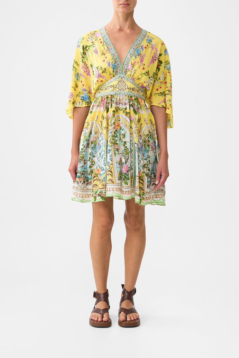 CAMILLA SHORT WAISTED DRESS outlook