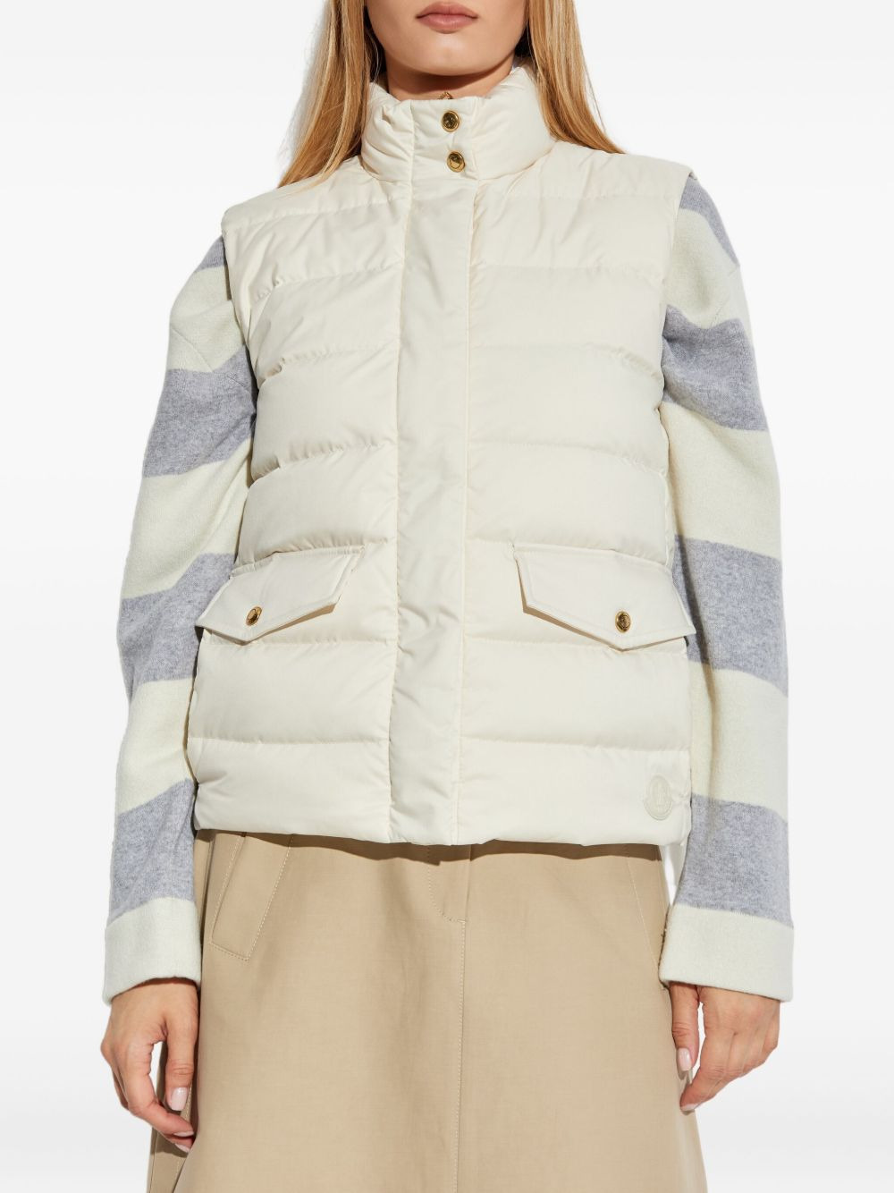 Besset quilted flap-pocket gilet - 3