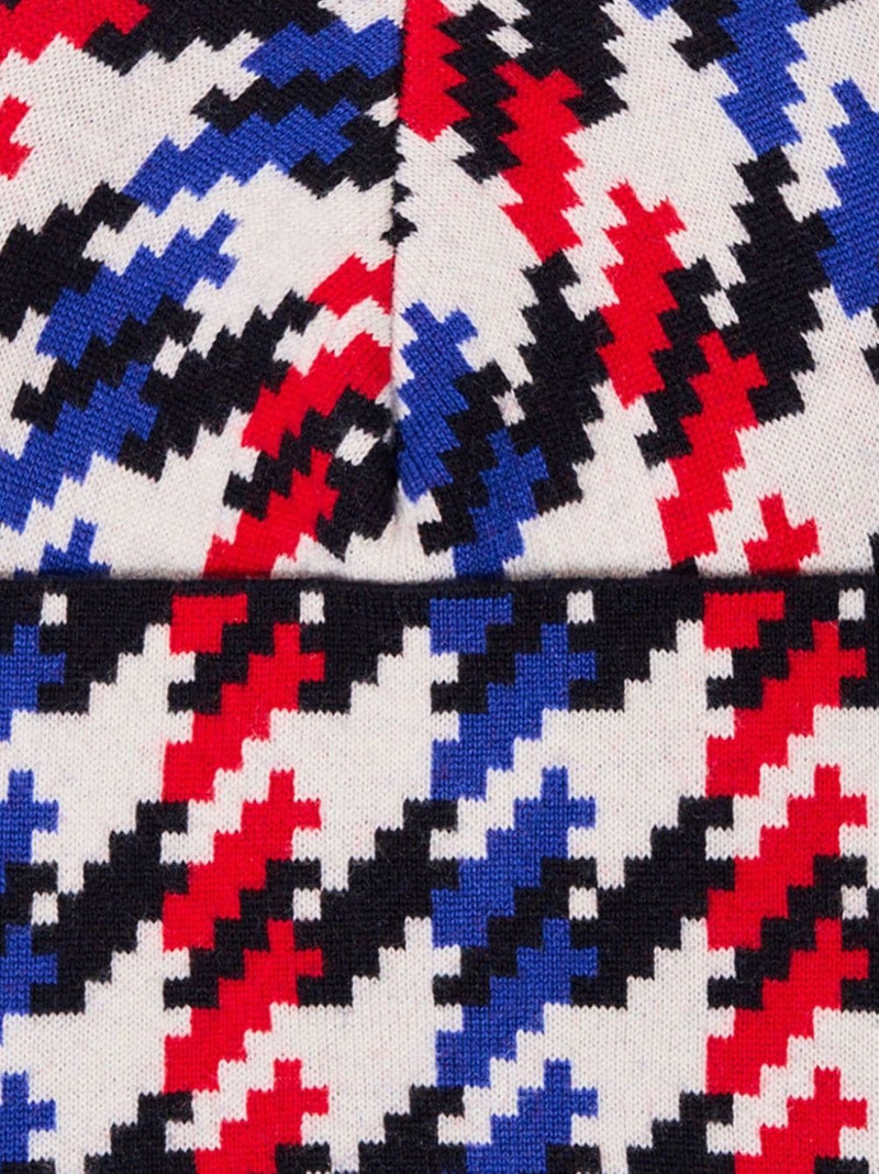 PERFECT MOMENT patterned intarsia-knit beanie outlook