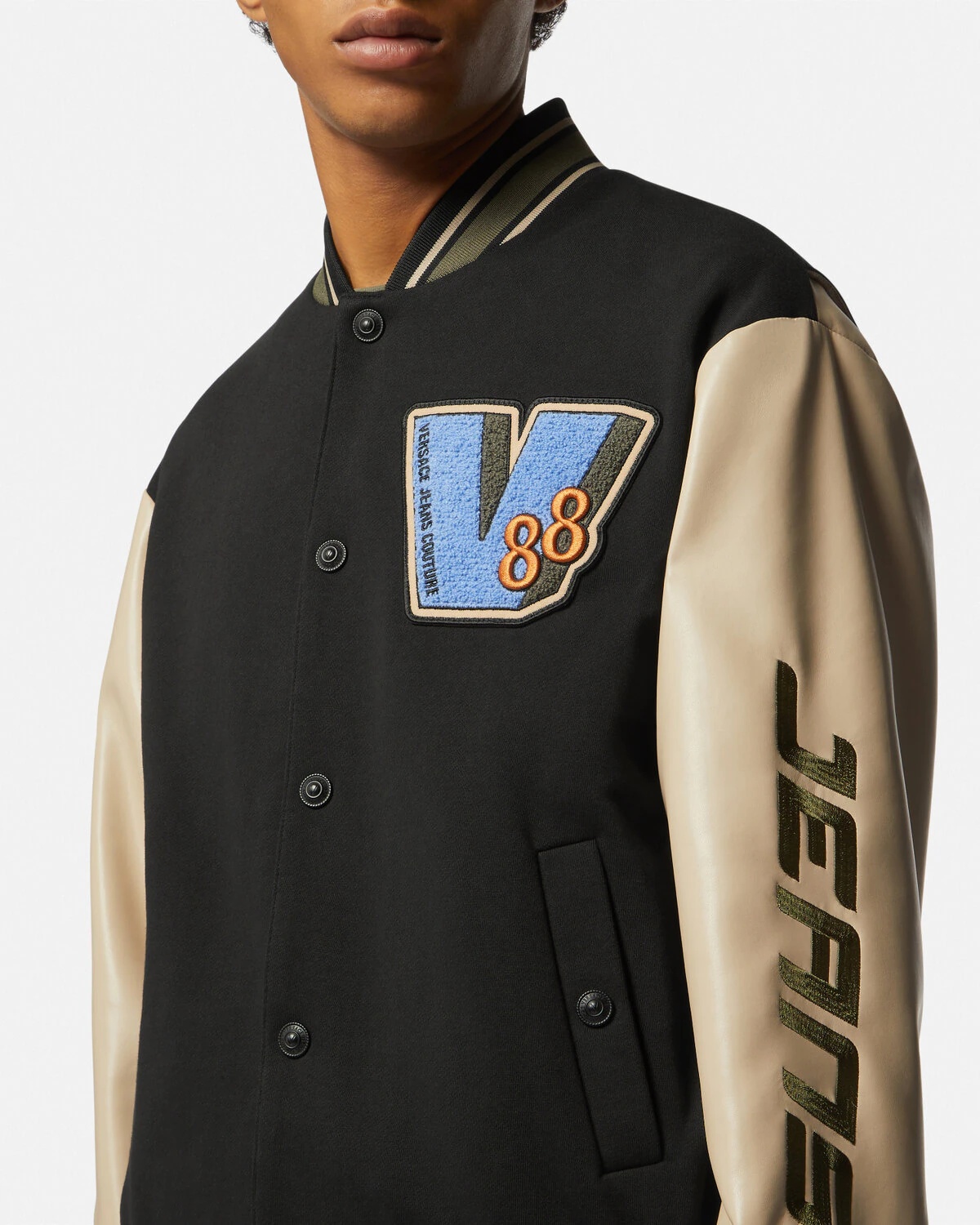 Logo Patch Bomber Jacket - 3