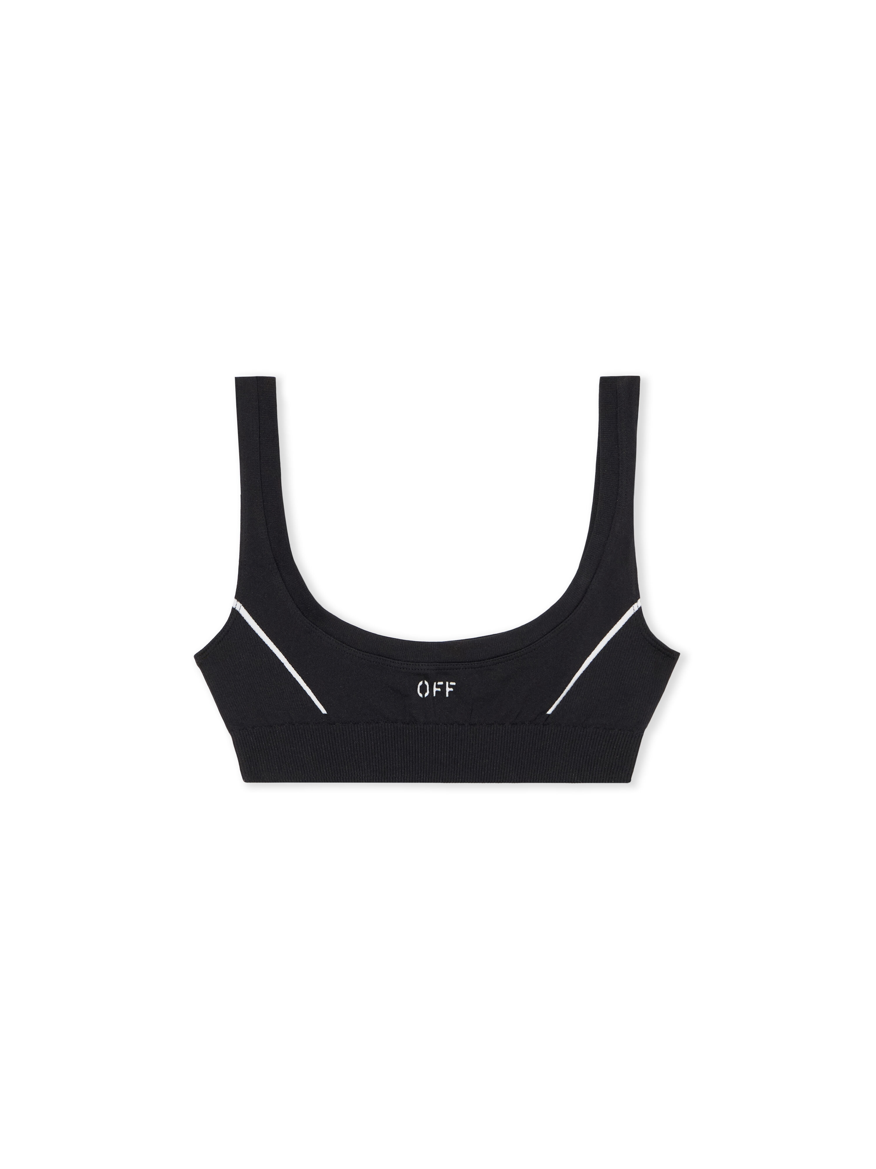 Off Stamp Seamless Bra - 1