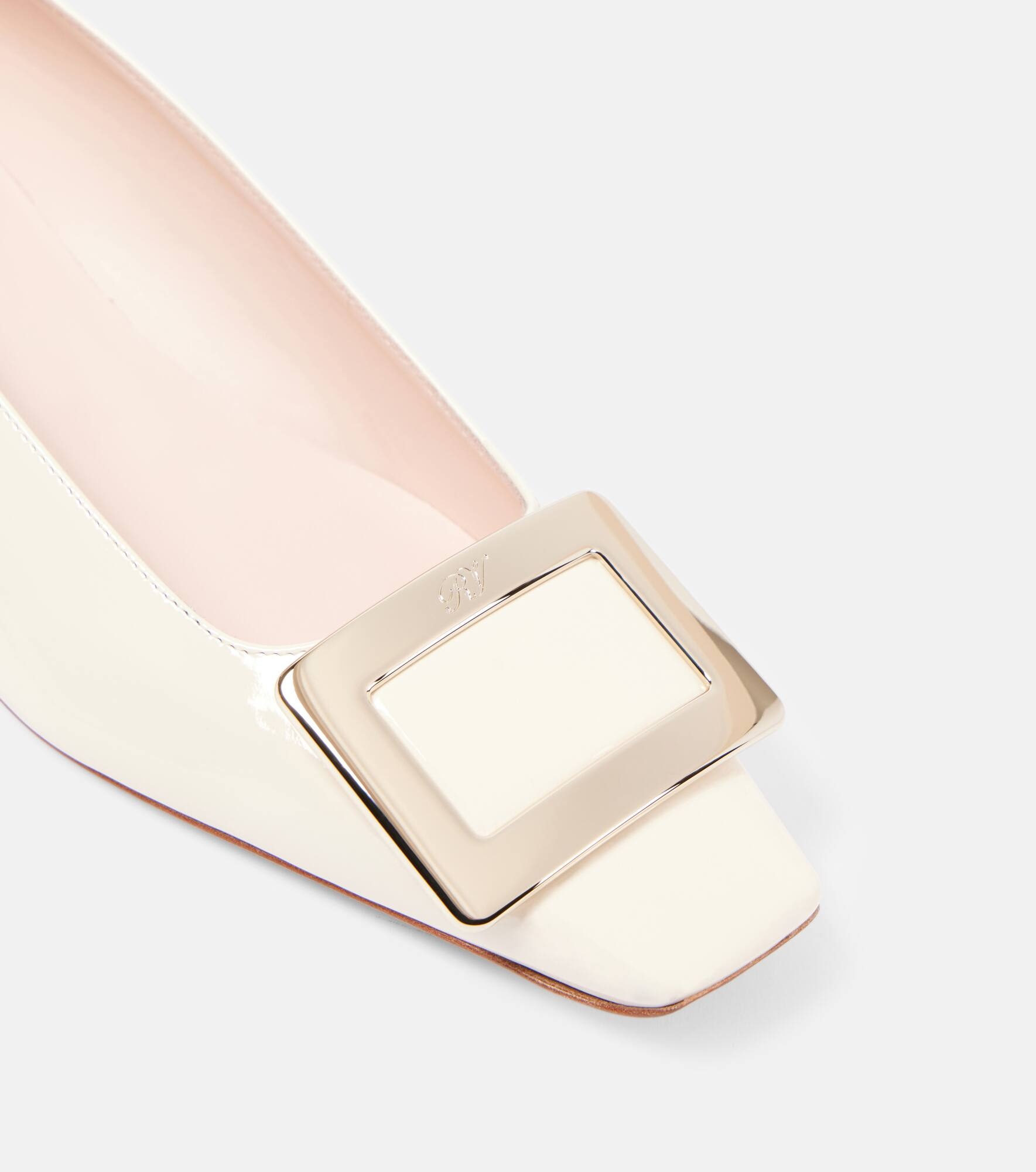 Belle Vivier 25 patent leather ballet flats - 5