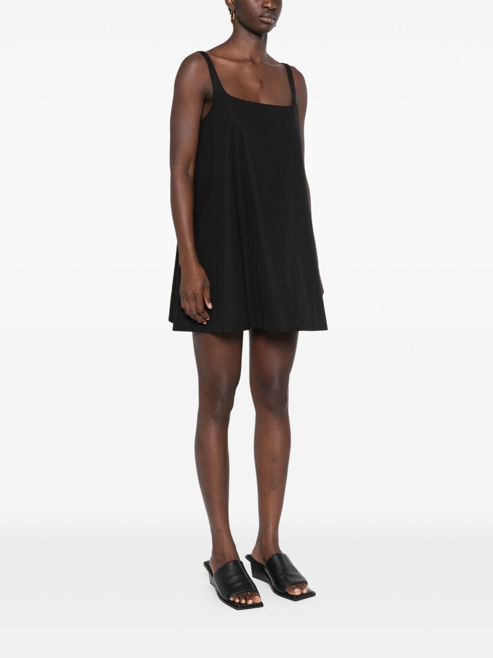 scoop-back mini dress - 3