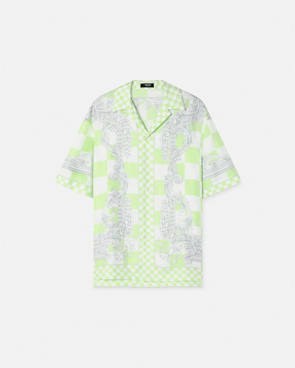 Medusa Contrasto Silk Shirt - 1