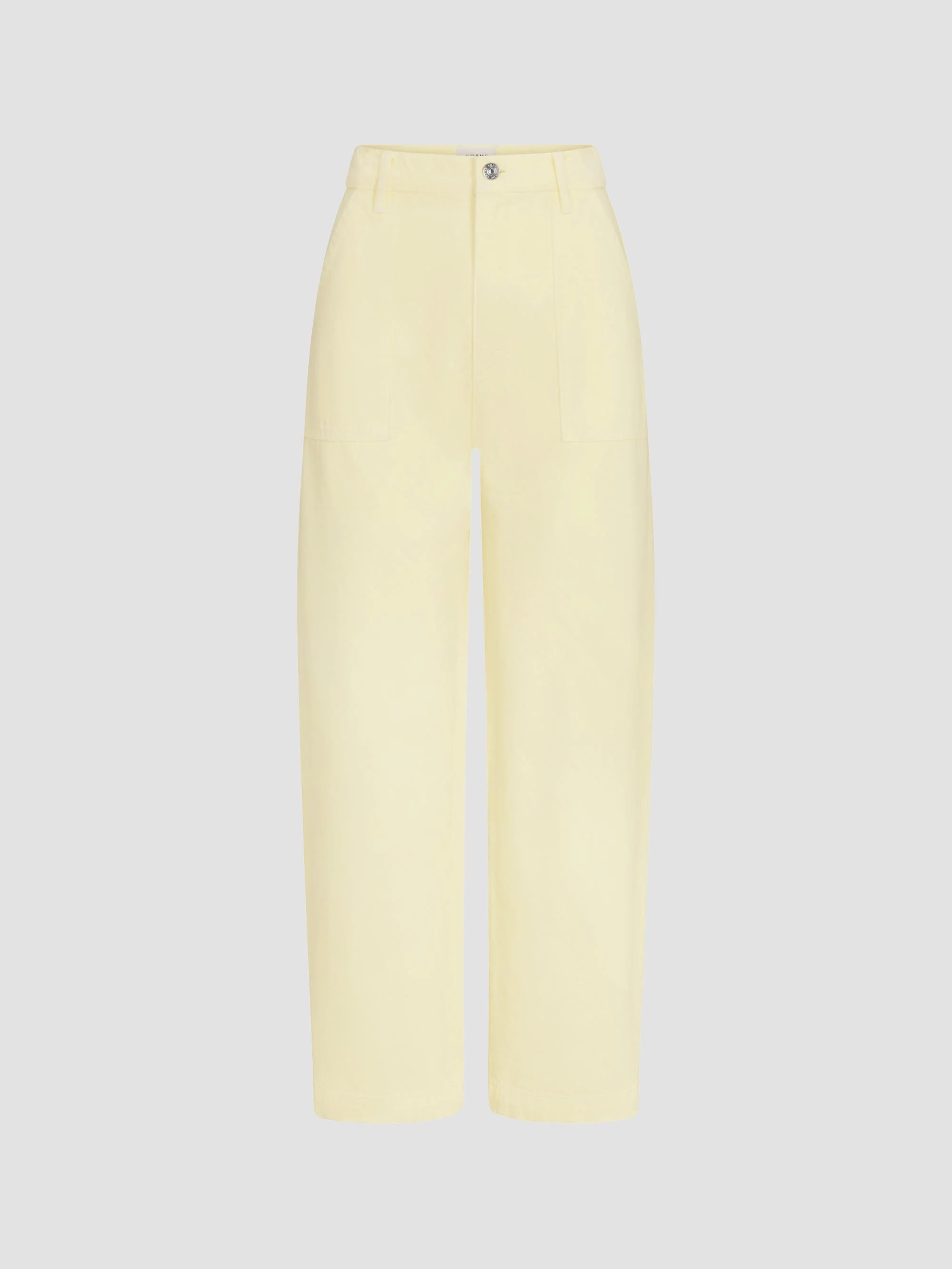 Women's The Bow Barrel-Leg Cargo Pants - Lemon - 1