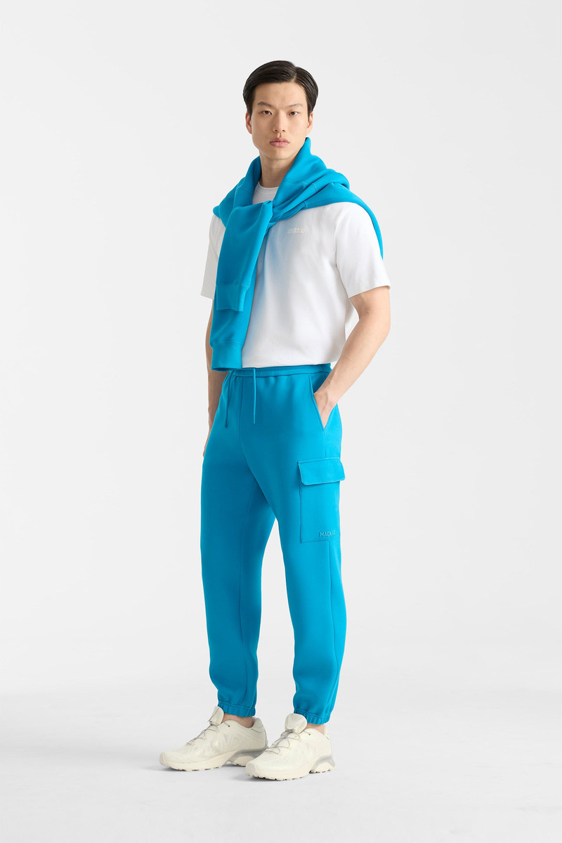 MARVIN-RZ Double face jersey cargo sweatpants 5