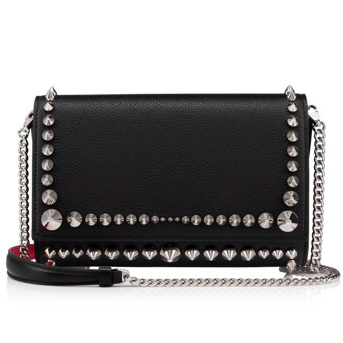 Paloma Clutch BLACK/BLACK/SILVER - 1