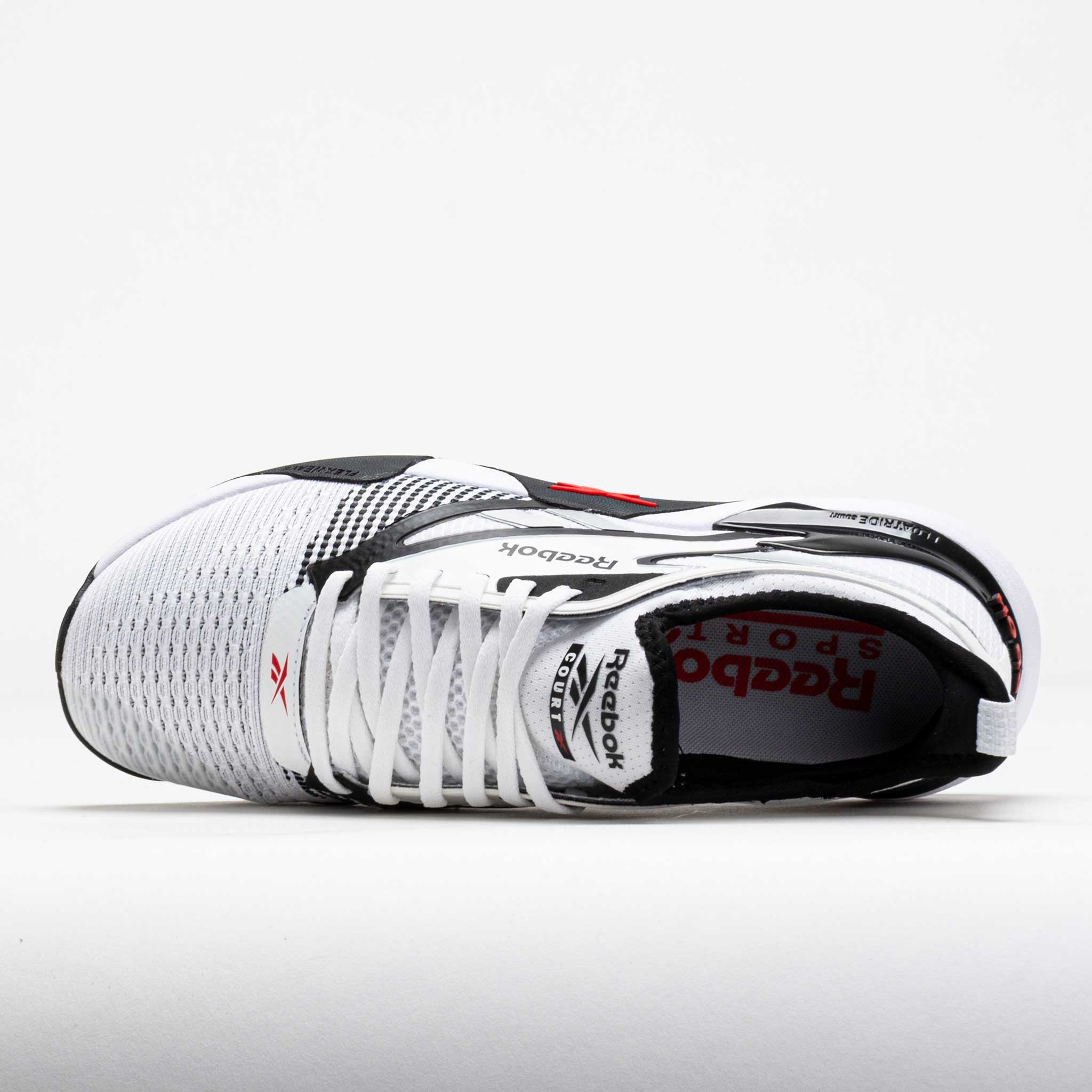 Reebok Nano Court Men's Black/White/Energy Red - 3