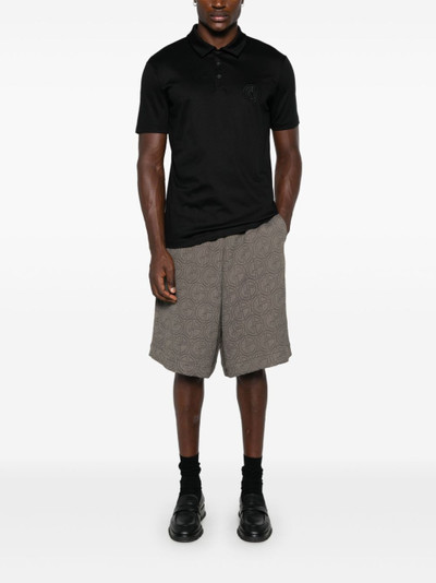 GIORGIO ARMANI Interlock-monogram Bermuda shorts outlook