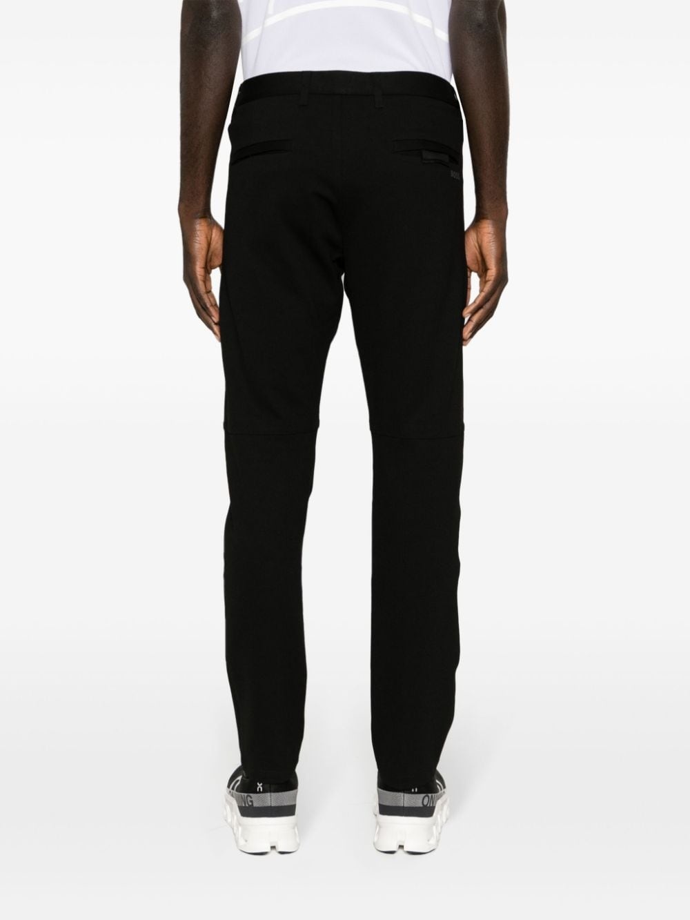 mid-rise slim-fit trousers - 4