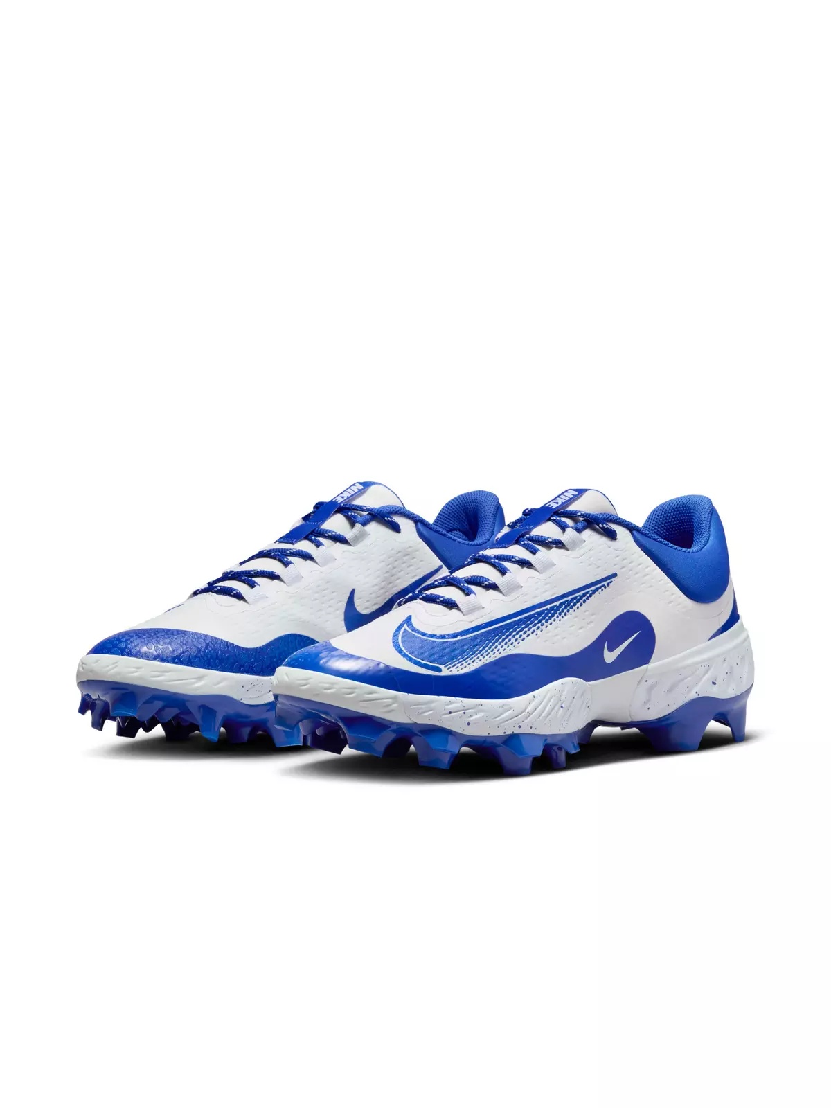 Alpha Huarache Elite 4 Low MCS "White/Hyper Royal" Men's Baseball Cleat - 3