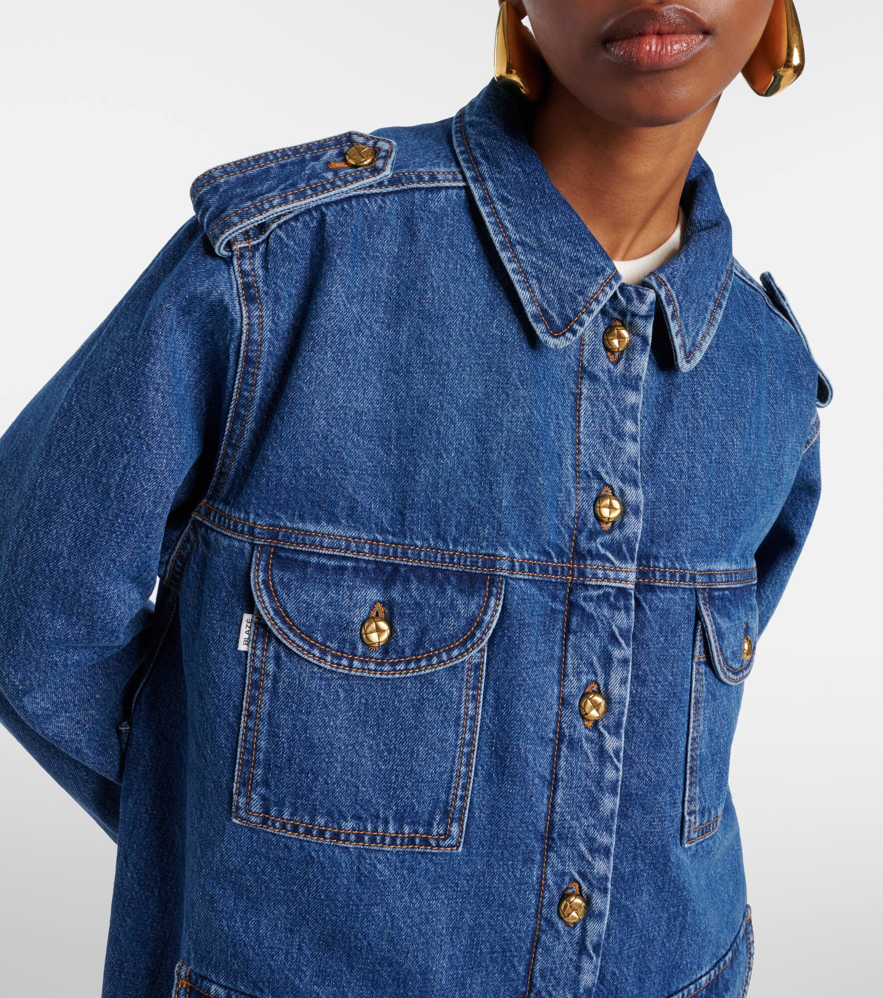 Sahariana denim jacket - 4