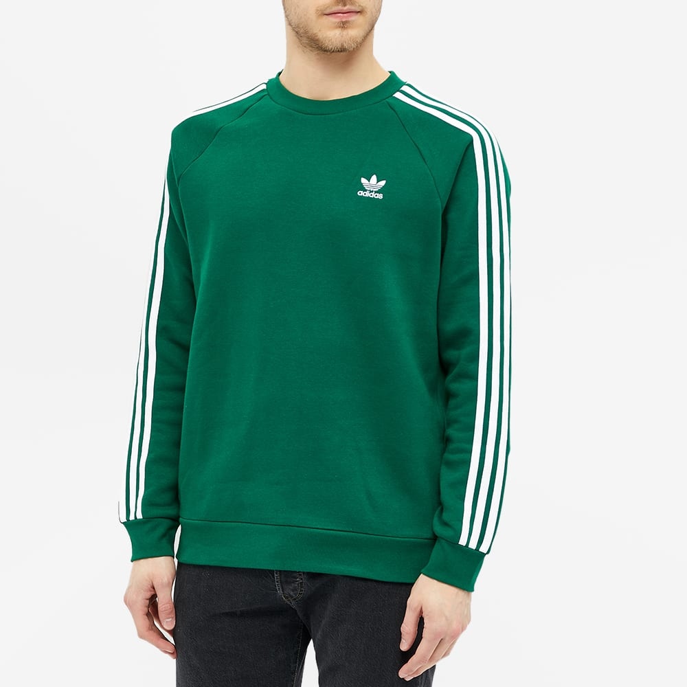 Adidas 3-Stripe Crew Sweat - 3