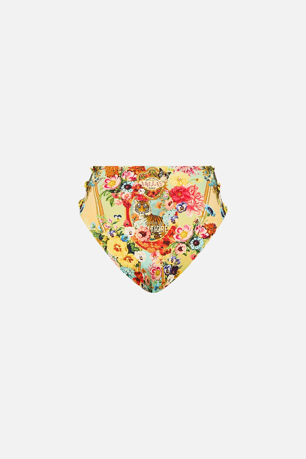 HIGH WAIST PANT W MULTI STRAP BUTTON SIDES - 6