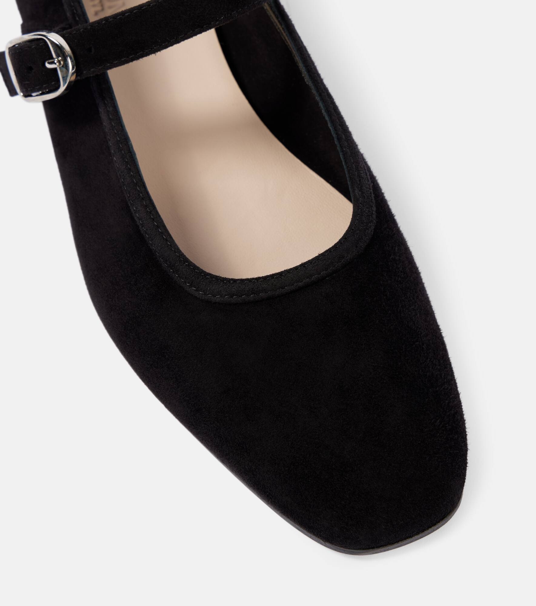 Suede Mary Jane flats - 6