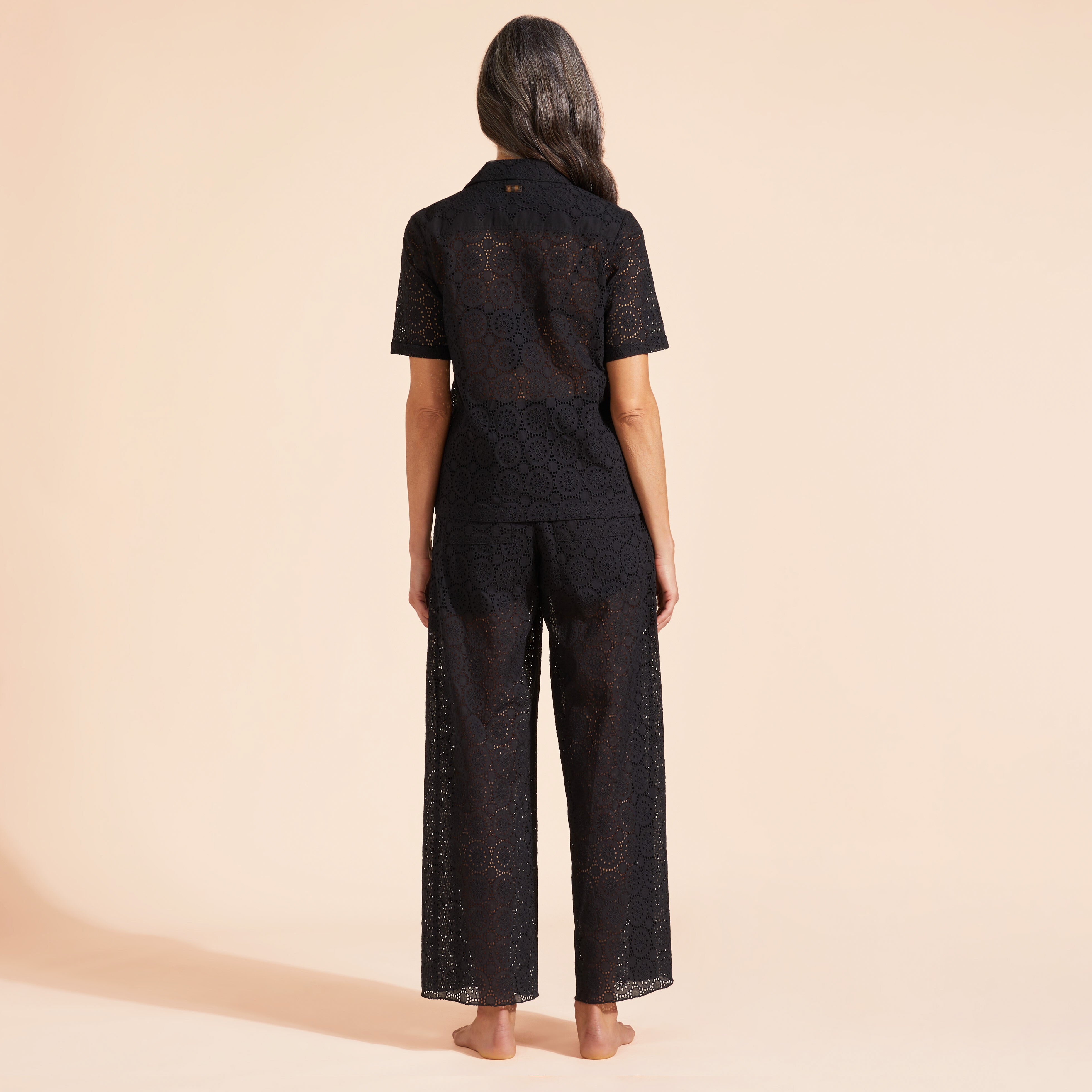 Women Cotton Polo Broderies Anglaises - 4
