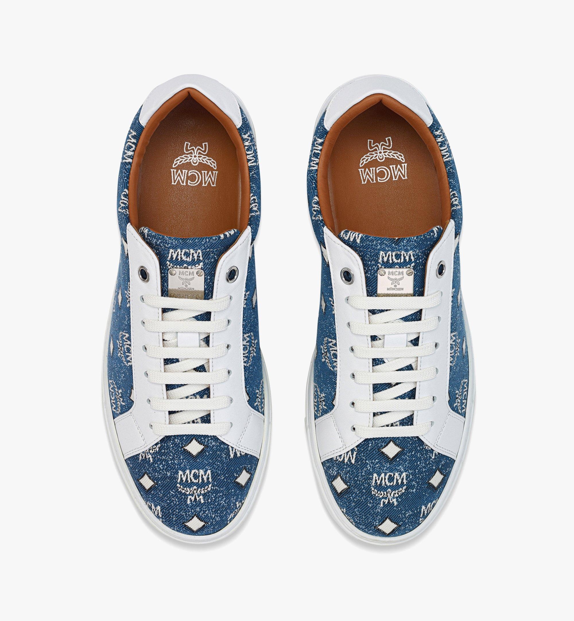 Terrain Lo Sneakers in Denim Jacquard - 5