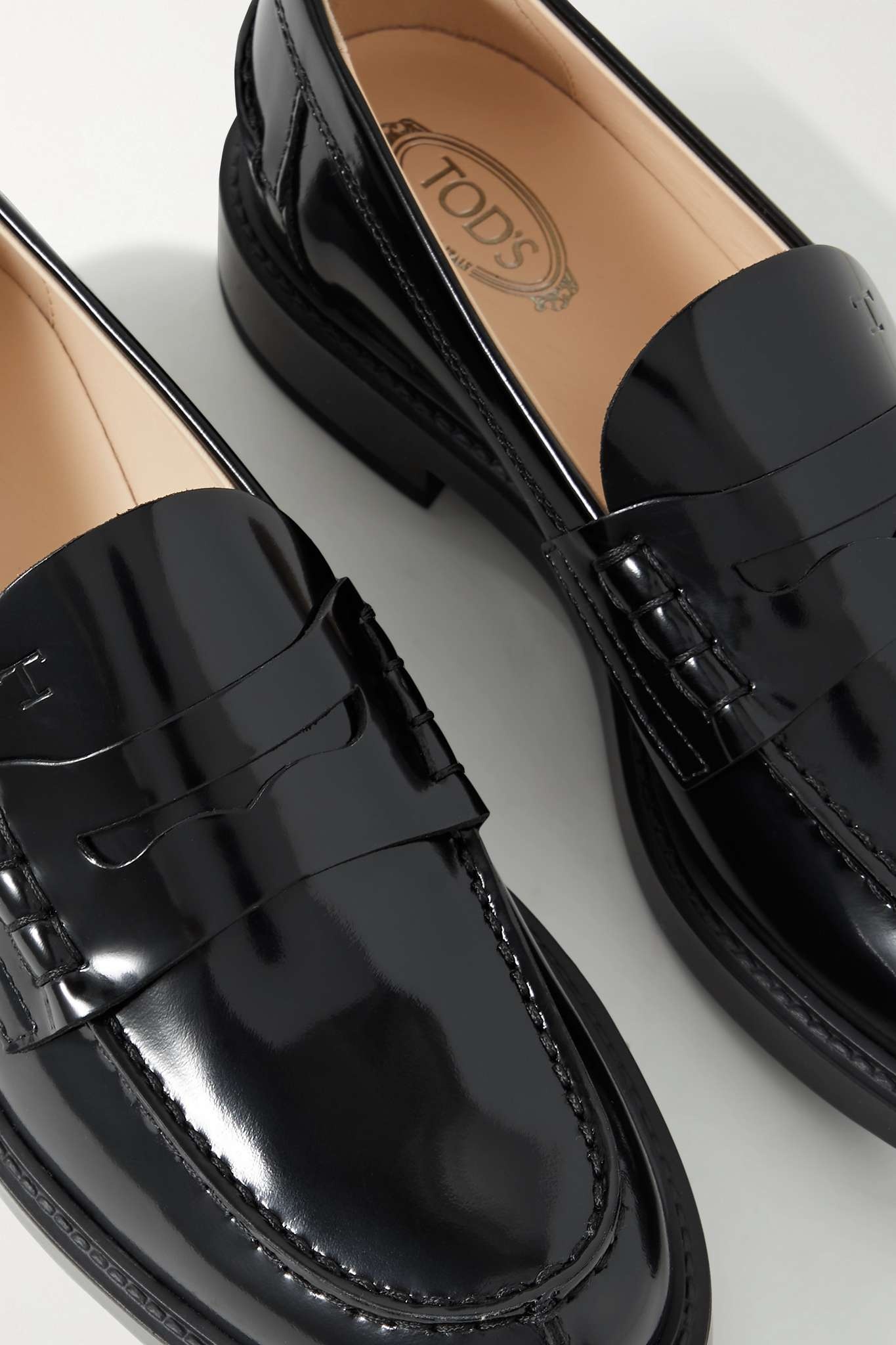 Gomma Basso 59C patent-leather loafers - 4