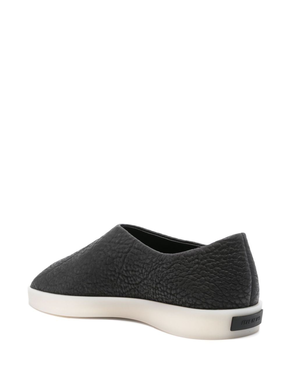 textured-finish loafers - 3