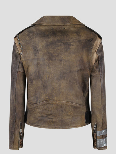 Golden Goose Chiodo leather jacket outlook
