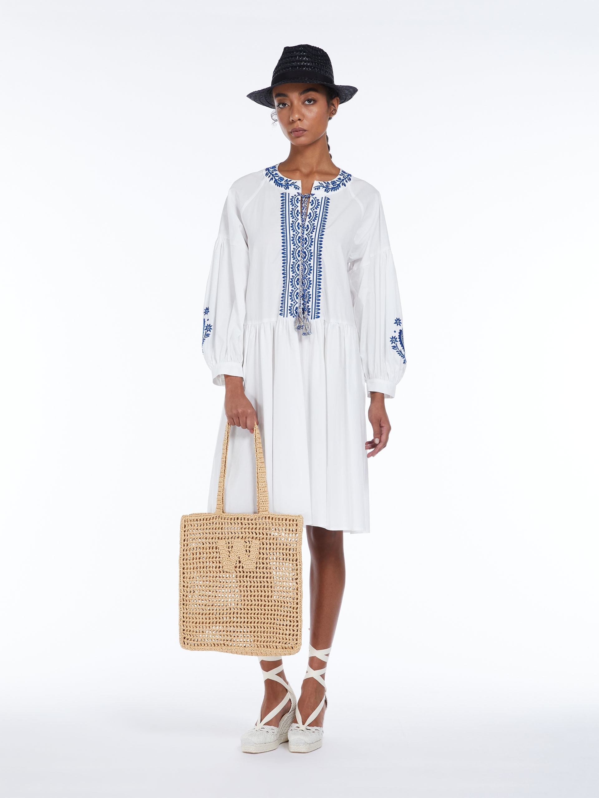 SALOON Macramé shopping tote 6