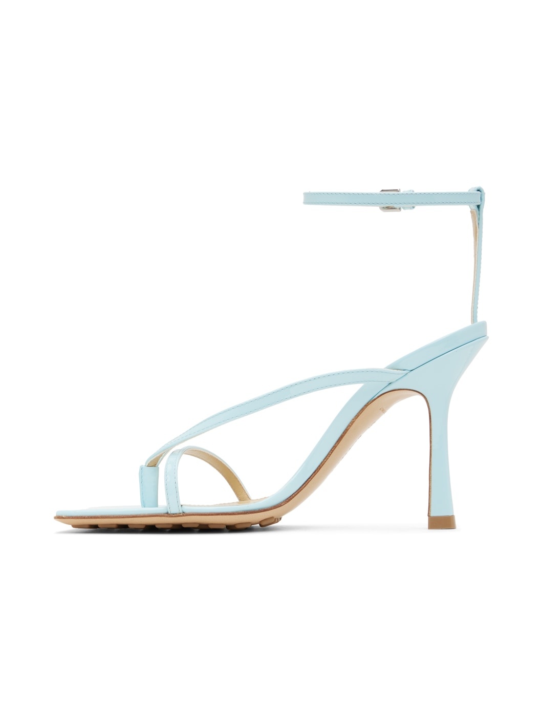 Blue Stretch Strap Sandal - 3