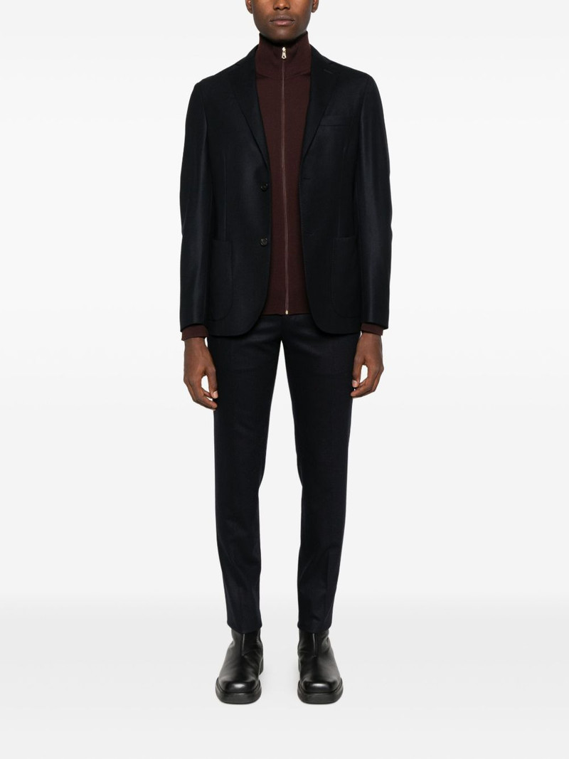 Paul Smith merino wool zip-up sweater outlook